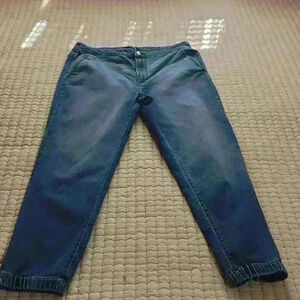 D. Jeans: Size 10: jogger jeans
